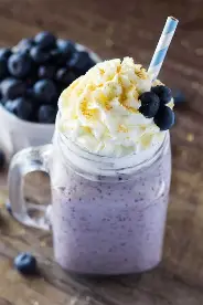 Premium Blueberry milk shake